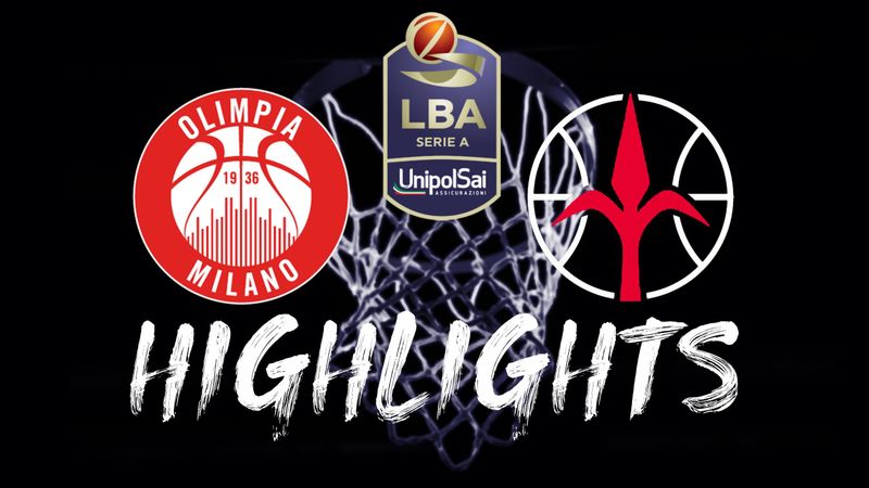 Highlights: Olimpia Milano-Trieste 98-81