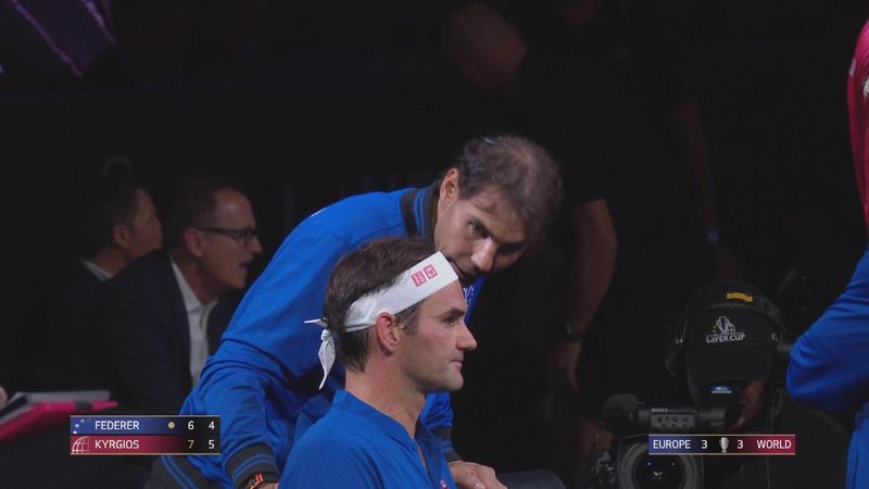 ‘Keep the points under five shots!’ - The time Nadal coached Federer at Laver Cup