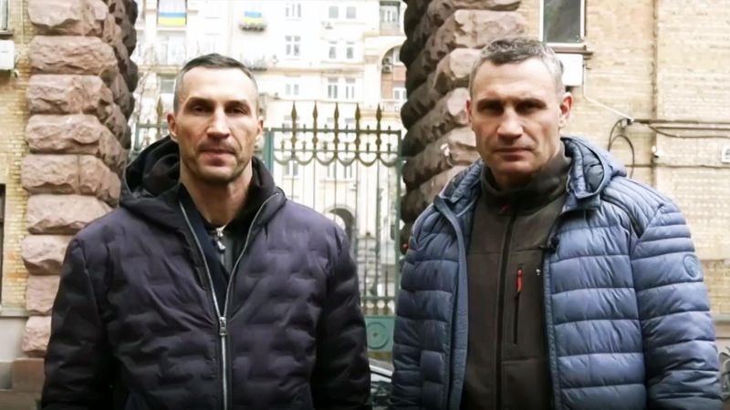 Klitschko-Brüder bitten den Westen um Unterstützung in "sinnlosem Krieg"