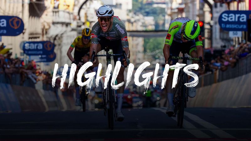 Stage 12 highlights: Oldani wins from breakaway trio as Alpecin-Fenix take second win