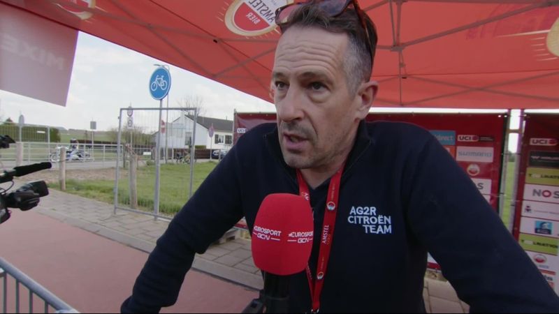 Amstel Gold Race | Ploegleider AG2R Julien Jurdie is trots op tweede plek