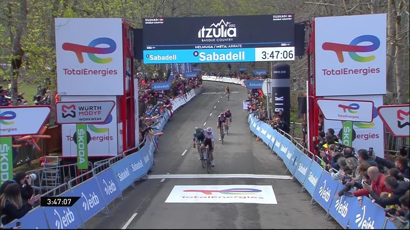 ‘Magnificent’ - Izaguirre got off the floor to win the stage as Martinez wins Itzulia Basque Country