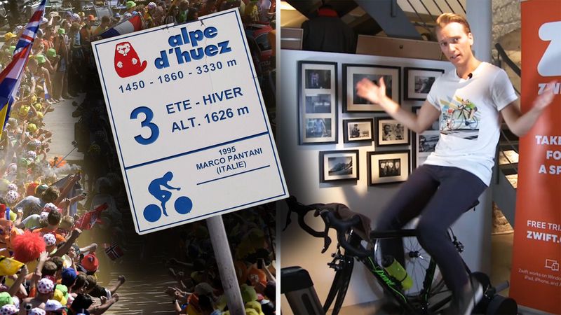 Café Tour: Alpe d'Huez-Challenge & Bike-Porn mit Van Avermaet