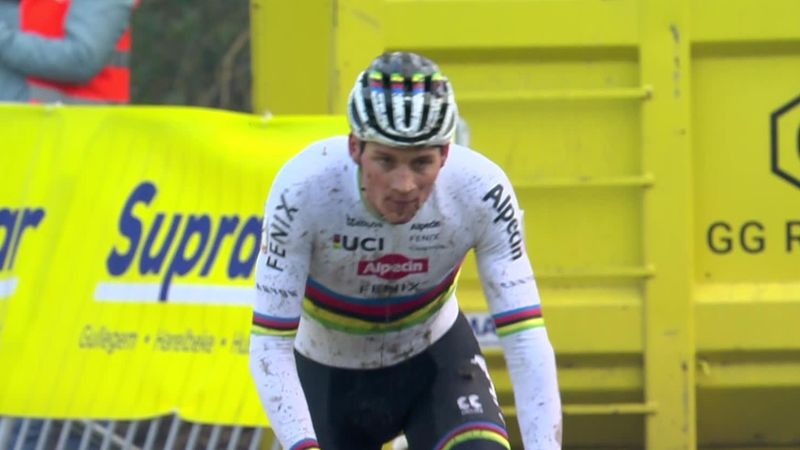 Dominant Van der Poel storms to victory at Cyclocross Gullegem