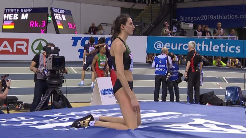 Ласицкене взяла 2,01 метра со второй попытки и даже не улыбнулась