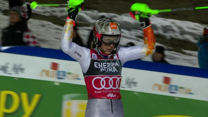 Zagreb | Vlhova maakt haar kwartet overwinningen op slalom compleet