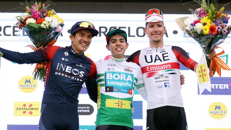 Higuita, campeón de la Volta a Catalunya; Bagioli gana el último esprint