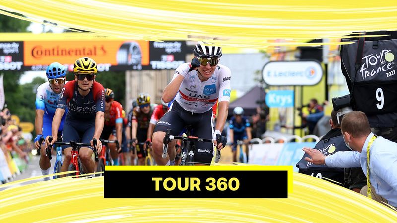 Tour 360: Pogacar devastante, vittoria e maglia gialla