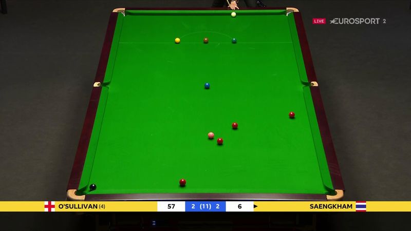 'One of the best pots you are ever likely to see' - Noppon's brilliant red against Ronnie O'Sullivan