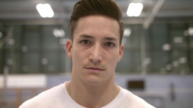Home of the Olympics : Flag & Familiy with Marcel Nguyen
