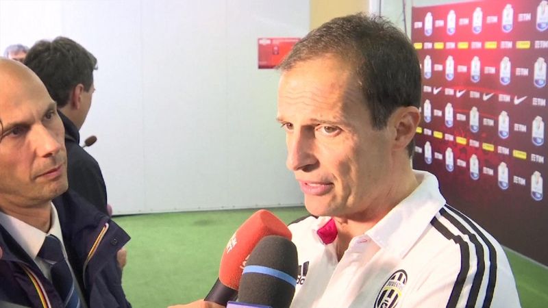 Allegri: Milan put us under a lot of pressure