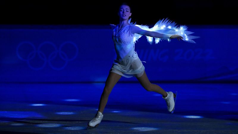 Shcherbakova a illuminé la patinoire avec son costume