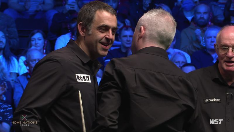 'He's fallen over the line!' - Incredible drama as Higgins beats O'Sullivan in decider