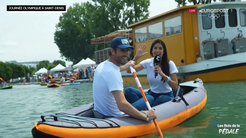 Estanguet : "Qui aurait pu imaginer qu'on ferait du kayak devant le Stade de France ?"