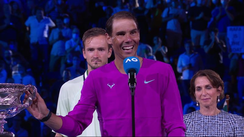 'One of my most emotional matches' – Nadal's victory speech