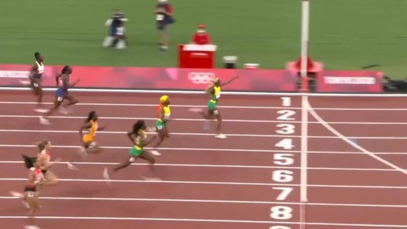 10,61 Sekunden! Thompson-Herah sprintet mit Olympischem Rekord zu Gold