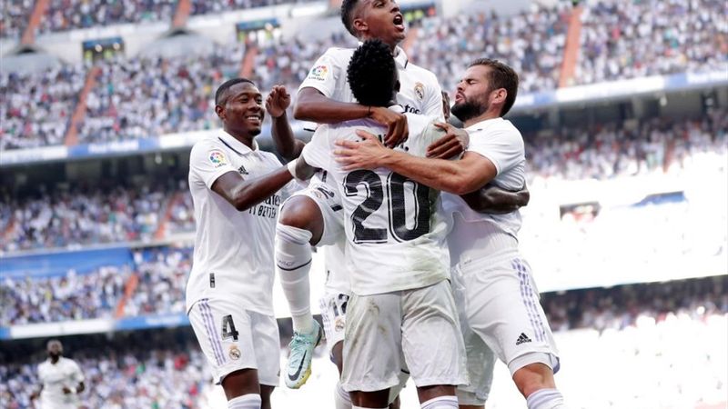 Resumen Real Madrid-Mallorca: Rodrygo y Vinícius ponen a bailar al Bernabéu (4-1)