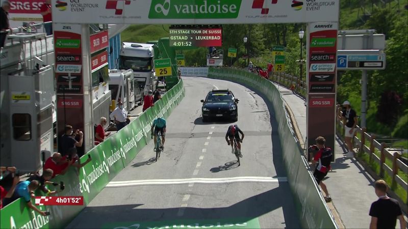 Carapaz powers to Stage 5 victory at Tour de Suisse