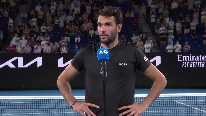 'You have to be respectful' - Berrettini responds to heckling fan