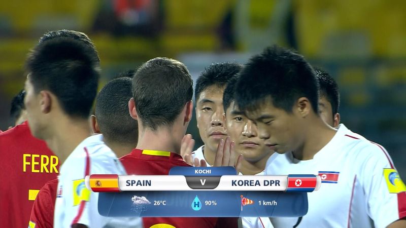 Mondiale Under 17: gli highlights di Spagna-Corea del Nord