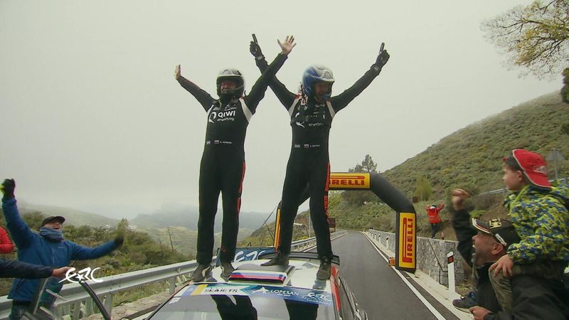 ERC Rally Islas Canarias: gli highlights della gara