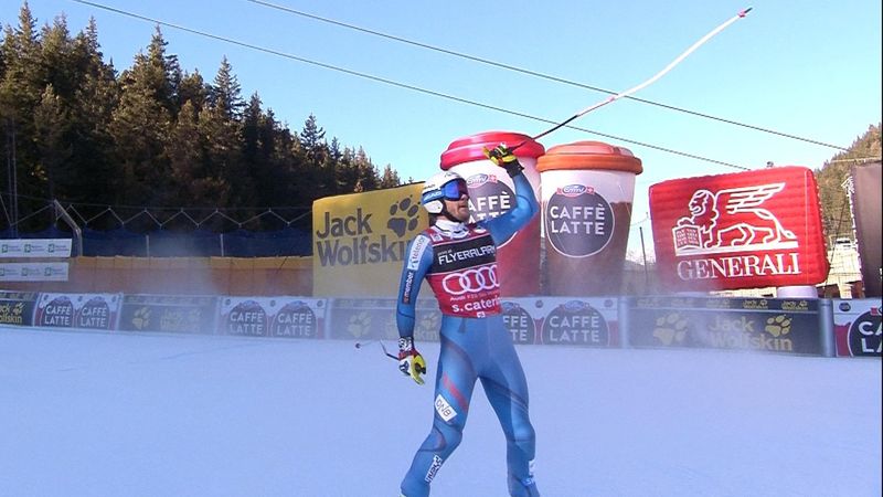 Smooth and stylish Jansrud slides to victory in Santa Caterina