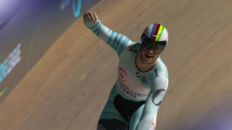 UCI Track Champions League | Harrie Lavreysen s-a impus entuziasmant în finala de sprint