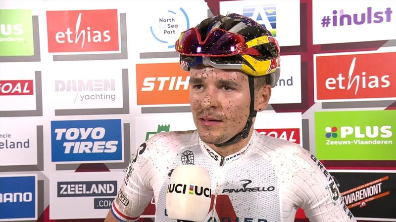 Delighted Pidcock reacts to stunning Hulst cyclo-cross victory