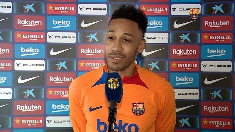 Aubameyang 'very proud' to complete Barcelona transfer after Arsenal exit