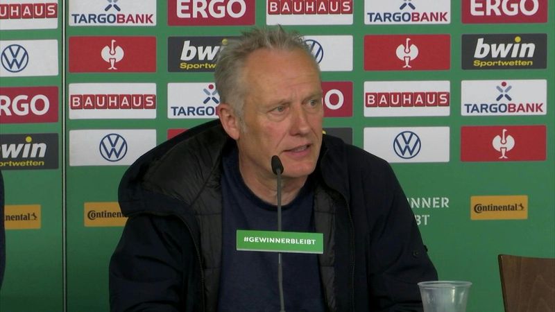 Streich nach Pokal-Erfolg gegen HSV: "Wo gibt's jetzt noch Wein?"