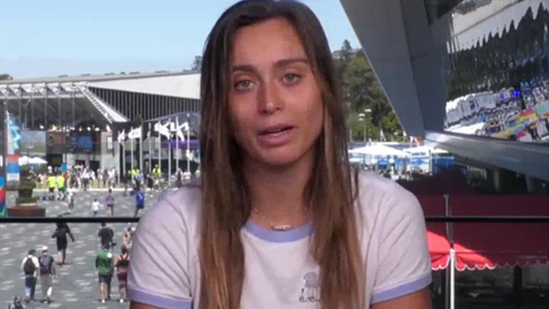 Paula Badosa, en Eurosport: "Soy más regular, estoy muy orgullosa de mí misma"