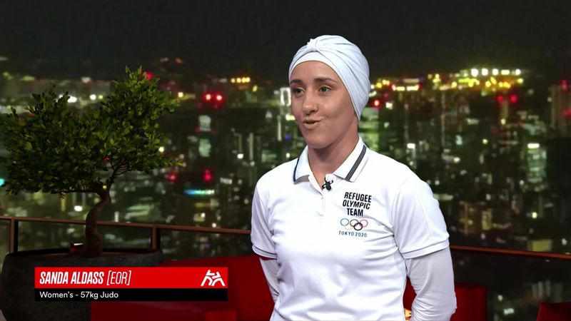 'My kids told me to enjoy it' Refugee Judo athlete Sanda Aldass on competing at the Games