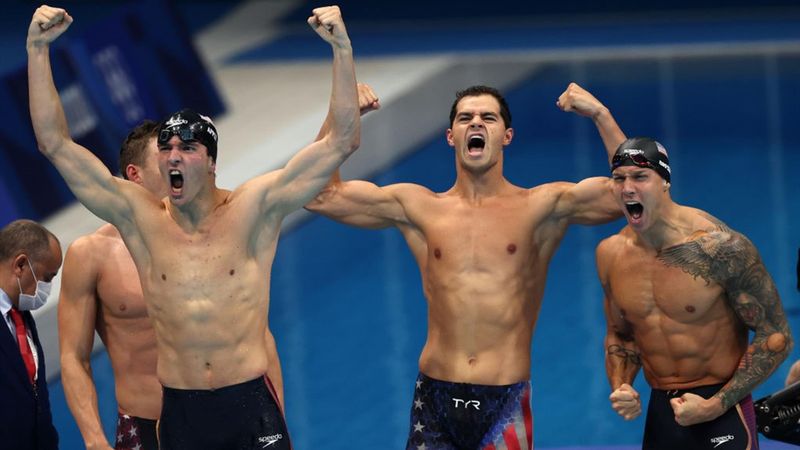 Resume Swimming day 9 - Tokyo 2020 - Olimpiyatların Önemli Anları