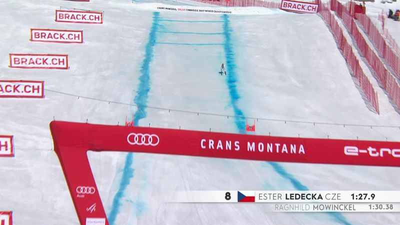 Ledecka a pekingi snowboard-arany után a lesikló-vk-ban is nyerni tudott