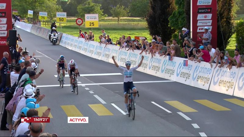 Highlights of Stage 1 of Tour de Suisse Women as Brand outsprints Koppenburg