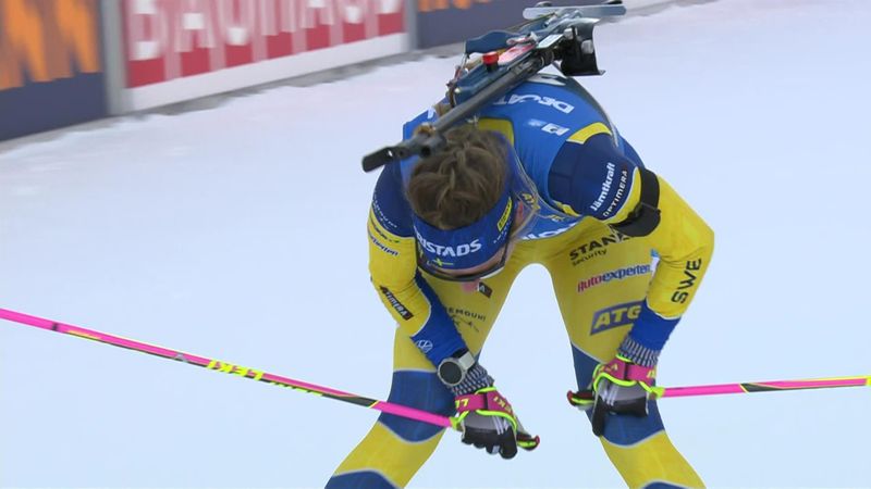 Ruhpolding | Foutloze Öberg sprint naar derde overwinning van het seizoen