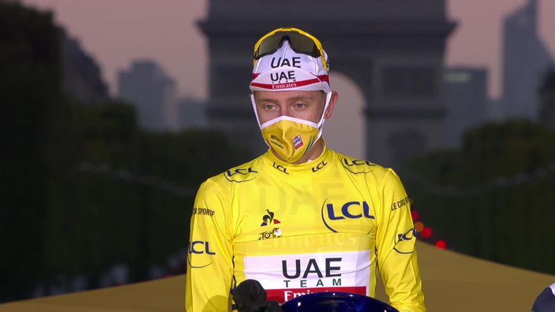 Tour de Francia 2020: El emocionante discurso de Pogacar en París
