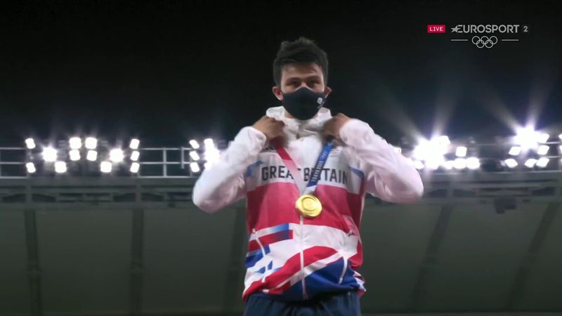 'The performance of his life!' - GB's Choong receives pentathlon gold medal
