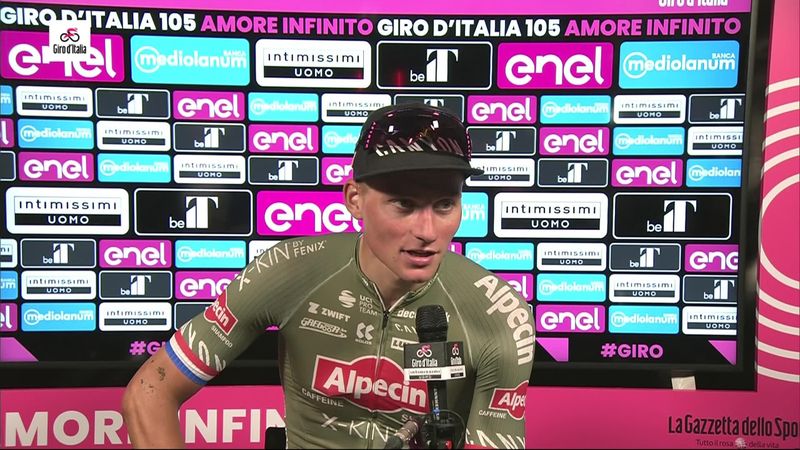 'It is incredible!' - Van der Poel overjoyed and exhausted after Stage 1 win at Giro