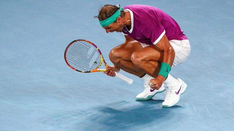 Erlösung! Nadal erkämpft sich Break und schreit alles heraus