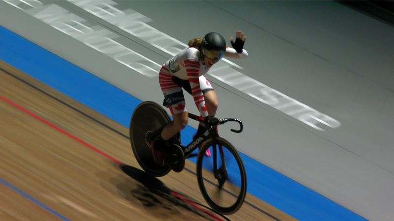 'What a steal!' - Coles-Lyster takes upset victory in scratch race