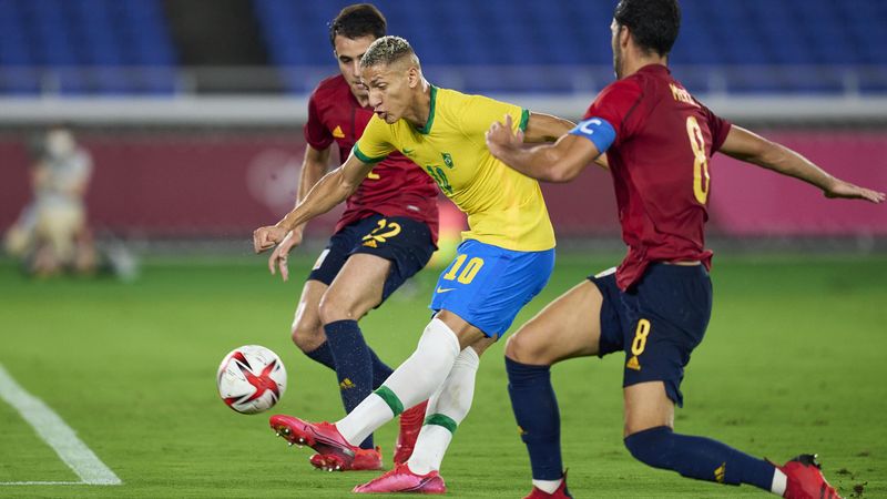 Tokyo 2020 | Brazilië komt op 1-0 tegen Spanje