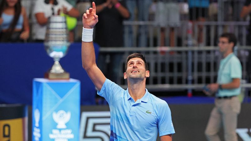 Djokovic-Cilic: Novak reina en Tel Aviv (6-3 y 6-4)