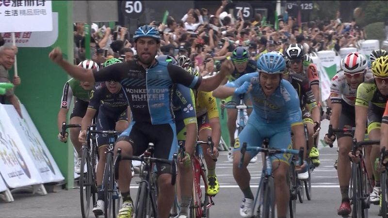 Tour de Hainan, etapa 8: Zanotti se lleva un emocionantísimo esprint