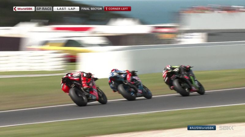 Rea wins the Superpole race by the finest of margins!