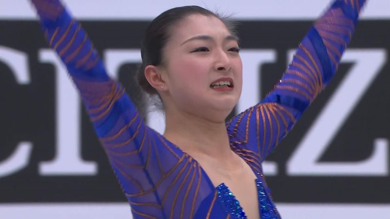 Hibátlan kűrrel ért fel a csúcsra az olimpiai bronzérmes japán lány