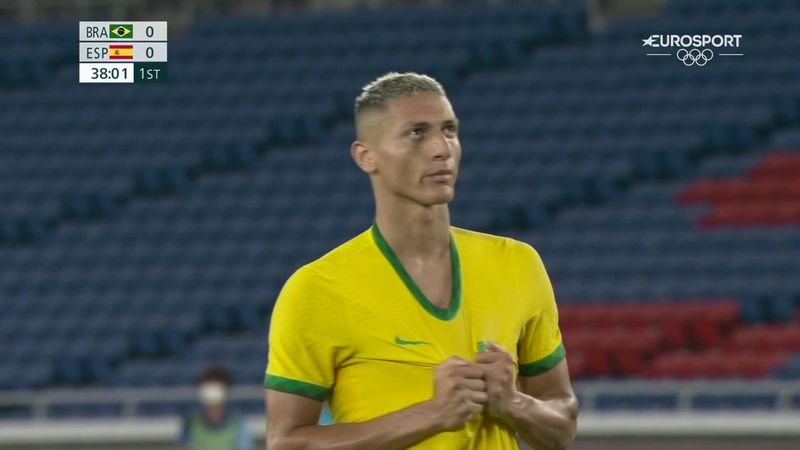 'Didn't fancy him at all!' - Richarlison with penalty shocker for Brazil in final
