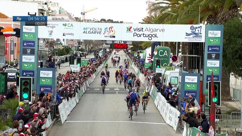 Volta at Algarve Stage 1 Highlights - Jakobsen takes the win
