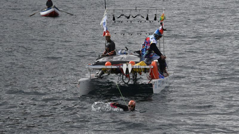 122 km en 10 jours : l'exploit de Théo Curin sur le lac Titicaca