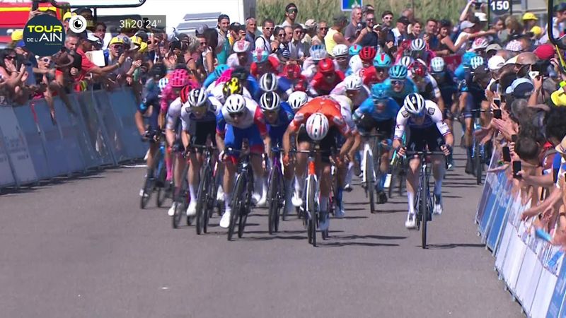 'He thinks he's got it' - Jake Stewart wins Tour de l'Ain Stage 1